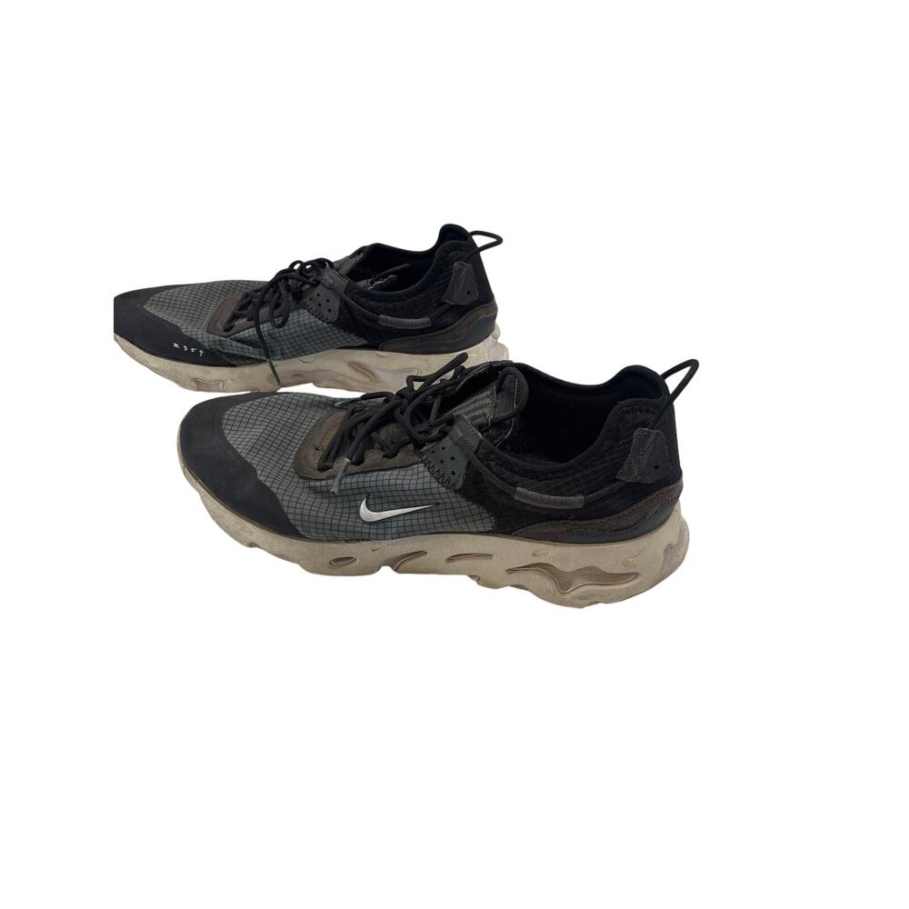 Nike React Live Men’s Running Shoes Black Gray Size 12 CV1772-003 Sneakers